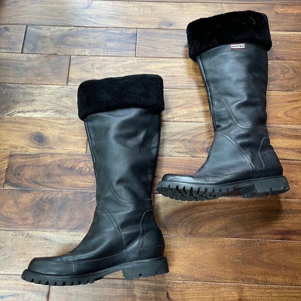 Hunter • Steamboat Shearling Waterproof Boot